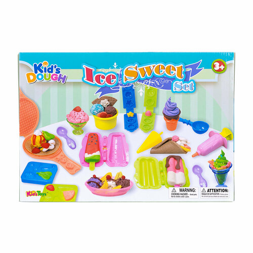 Набор теста для лепки с аксессуарами Фабрика мороженого Kid's Toys