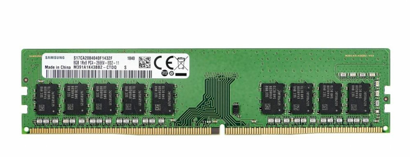 Оперативная память 8GB Samsung M391A1K43BB2-CTD (DDR4-2666)