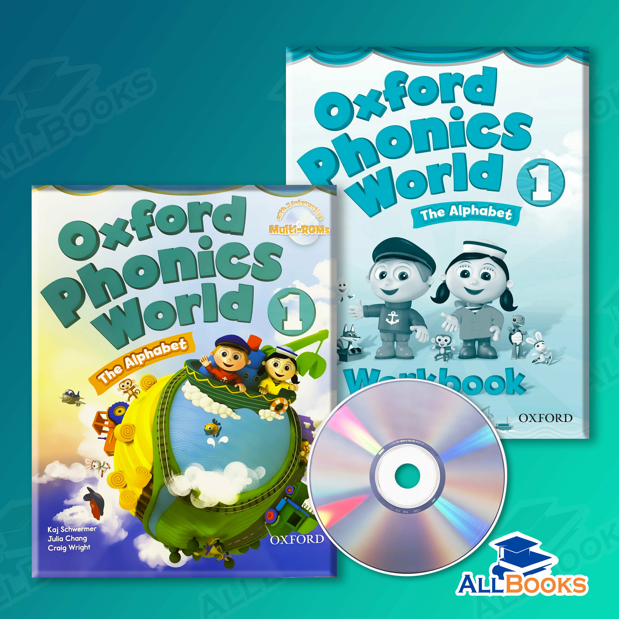 Phonics World 1 (комплект): Учебник + рабочая тетрадь + диск