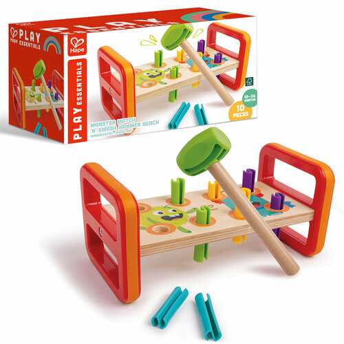 Развивающая игрушка Hape Веселые монстрики E0492_HP hape весы монстрики разноцветный