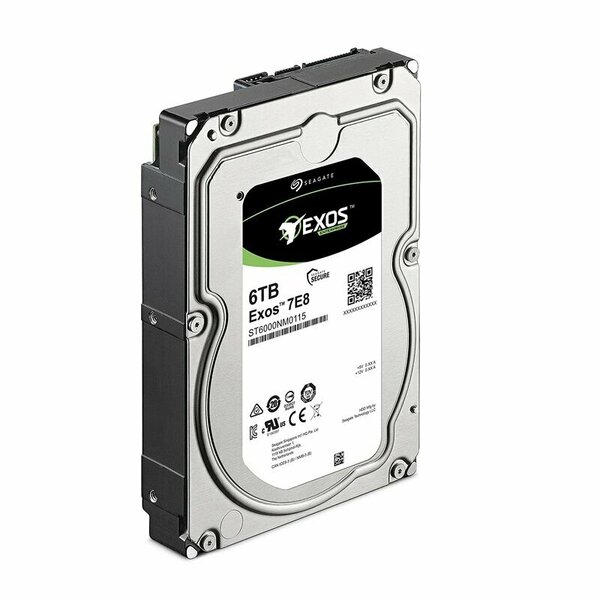 Жесткий диск Seagate 6Tb Exos 7E8 7.2К 3.5" SATA III (SATA3 - 6Gb/s) ST6000NM0105