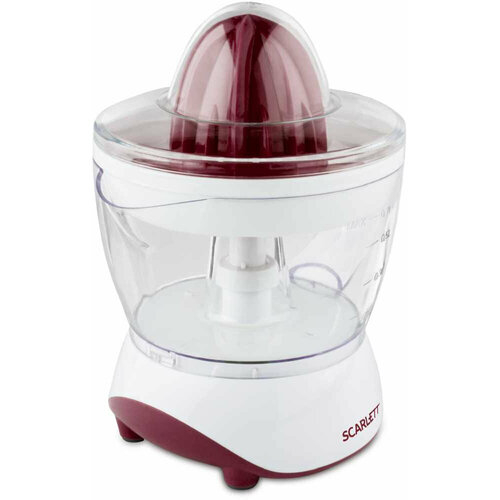 Соковыжималка цитрусовая Scarlett SC-JE50C06 25Вт рез сок700мл белыйкоричневый 207400₽