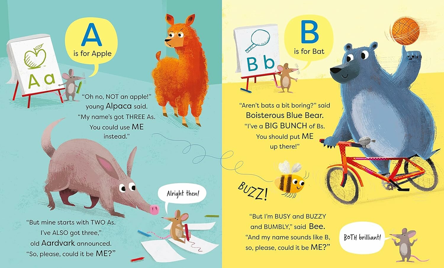 The Usborne Rhyming Alphabet (Felicity Brooks; Ela Smietanka) - фото №2