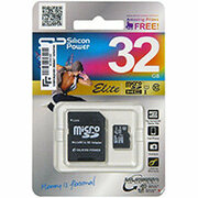 Карта памяти microSD 32 ГБ Silicon Power Class 10 Elite ( SP032GBSTHBU1V10SP )