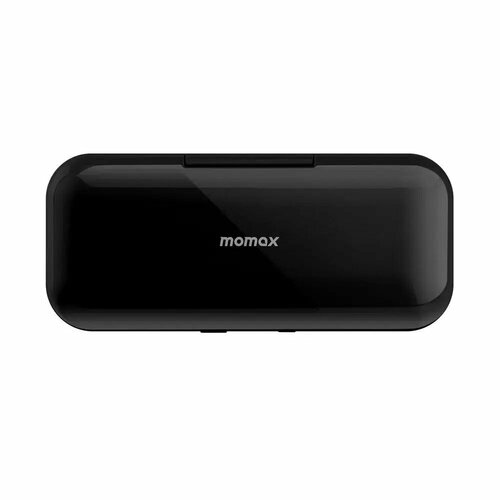 Внешний аккумулятор Momax AirBox 10000 мА/ч для мобильных устройств, черный (MA01D) for apple iphone huawei xiaomi double usb output powerbank led display power bank 10000mah portable qi wireless travel charger