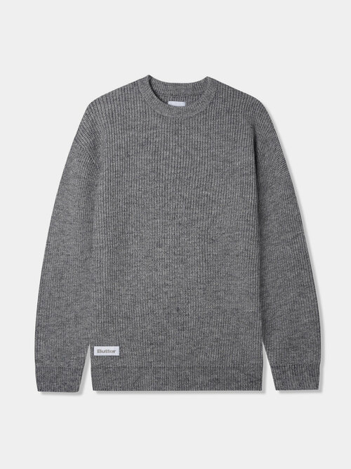 Свитер Butter Goods Marle Knitted Sweater, размер XL, серый