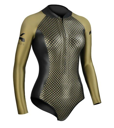 Гидрокостюм для плавания C4 AUREA SPRINGSUIT WOMAN 2 мм, с рукавами, р-р 2/S