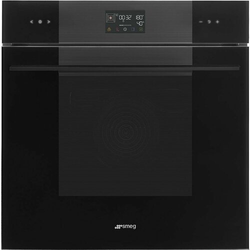 Электрический духовой шкаф Smeg SOP6102S2PB3 встраиваемый черный 23919000₽