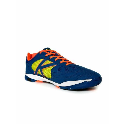 Футзалки Kelme, размер 38 EUR/ 06 USA, синий, оранжевый