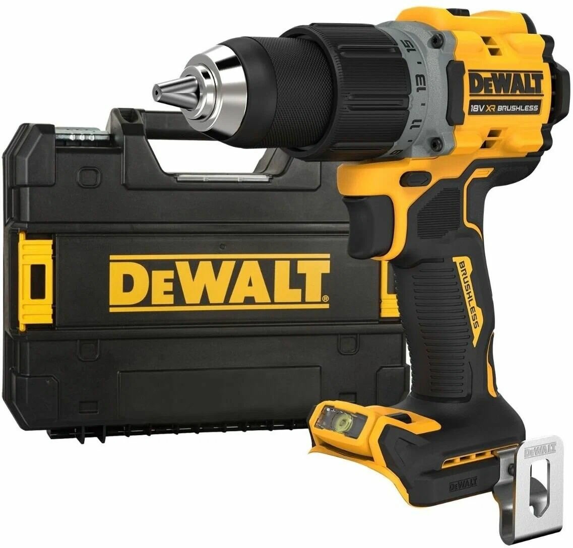 Аккумуляторная дрель-шуруповерт DeWalt DCD805NT ударная (без акк, без з/у) - фото №16