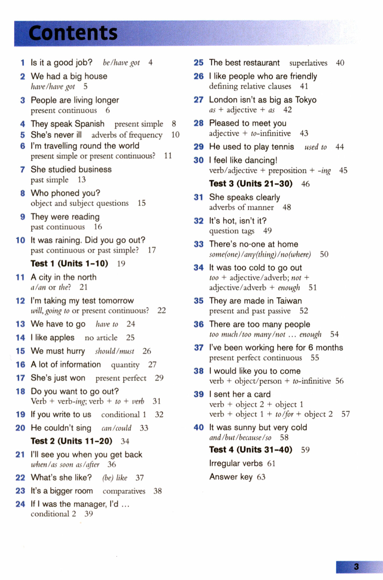 Grammar in Practice-3 with Tests - фото №2