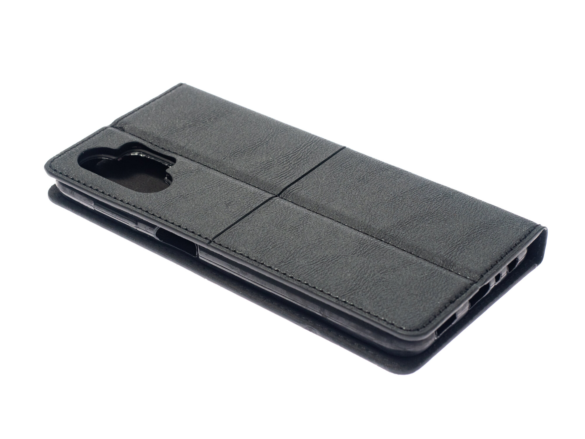 Чехол-книжка для Samsung A135F A13 VEGLAS RICH черный — фото 2