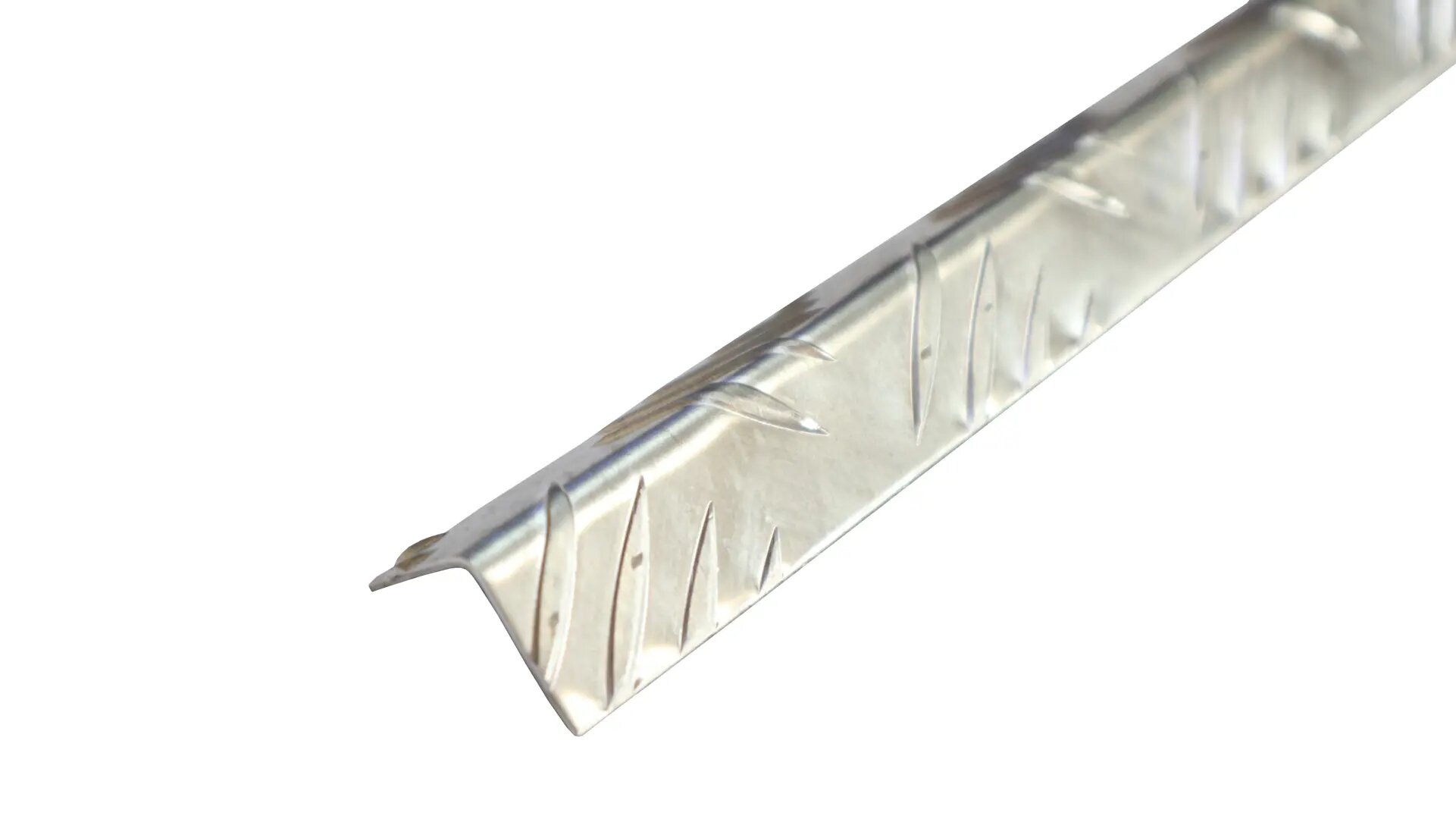 фото Профиль рифленый Квинтет 30x30x1.5x1200 мм, алюминий, цвет серый