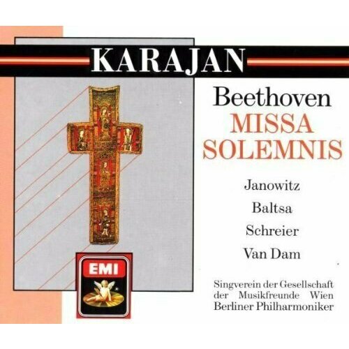 Beethoven: Missa Solemnis. Karajan beethoven missa solemnis harasimowicz groop hadley selig sir gilbert levine