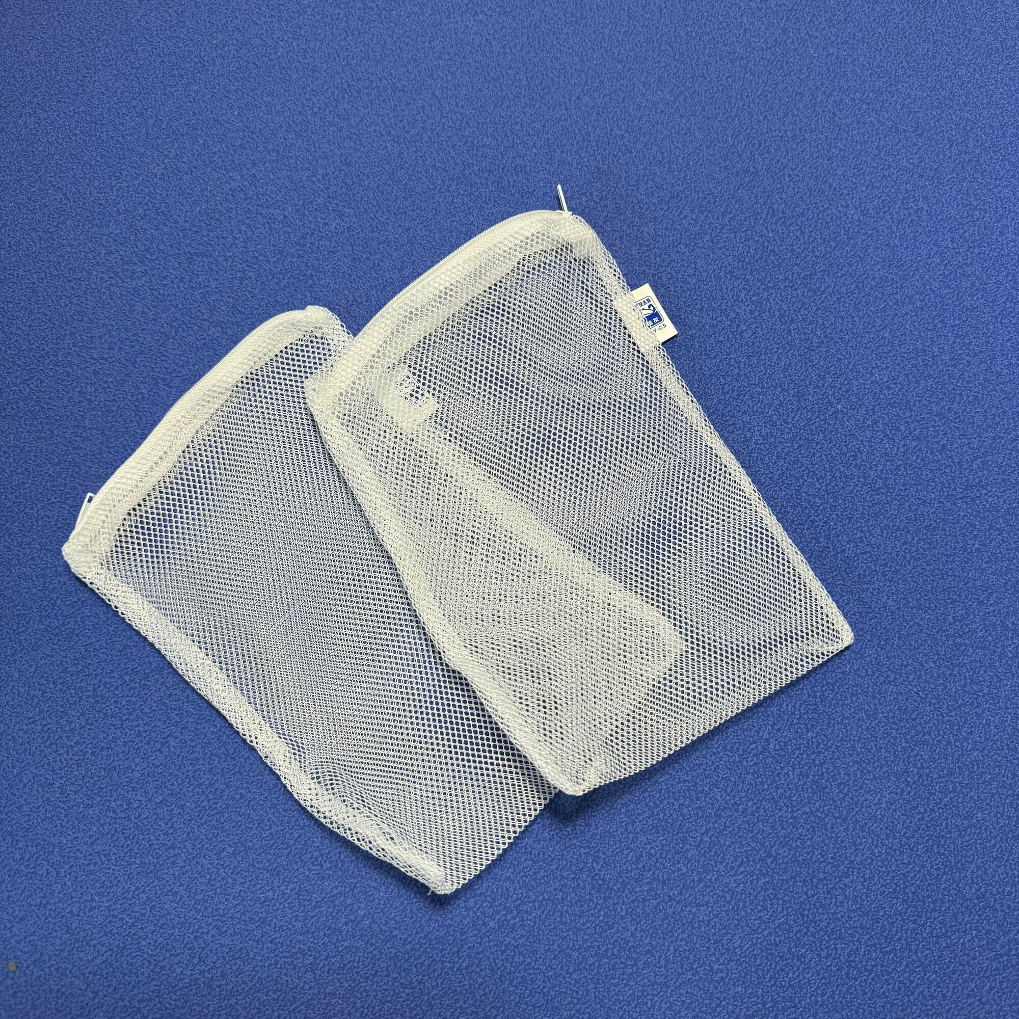 Сетчатые мешки 2шт размер 15см х 20 см. на молнии для сыпучих наполнителей аквариумного фильтра