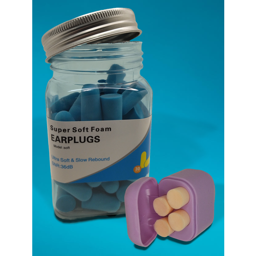 фото Беруши , 32 пары, фиолетовый, оранжевый нет