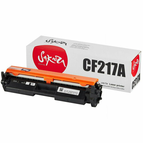 Картридж лазерный SAKURA CF217A чер. для HP LJP M102/ MFP M130, 1604767