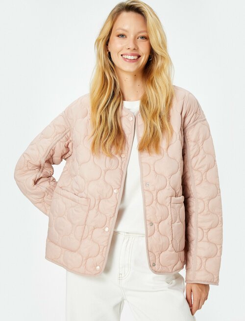 Куртка  KOTON, размер 40, розовый
