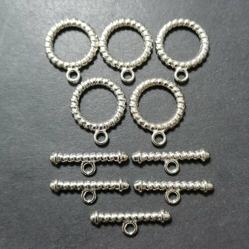 Тогл-Замок, 17х21х23мм, 5 штук