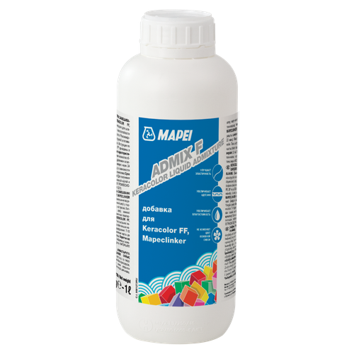 Полимерная добавка MAPEI Admix F, 1 кг белый, бесцветный