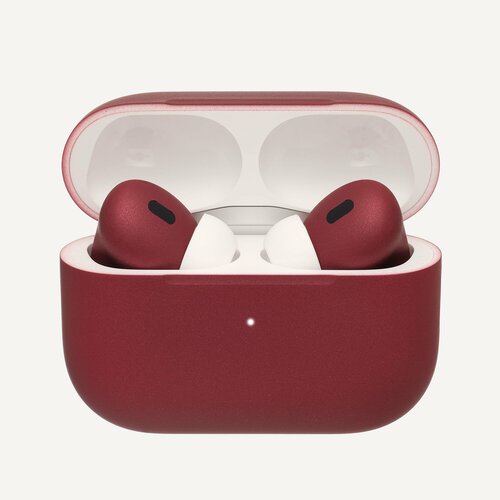 Беспроводные наушники Apple AirPods Pro 2 2-го поколения USB C Type-C custom бордовые металлик 3399000₽