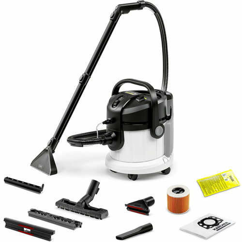 Пылесос моющий KARCHER SE 4 потребляемая мощность 1000 Вт белый 1081-1500 34500₽