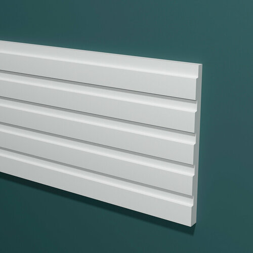 Декоративные стеновые панели из дюрополимера Decor-Dizayn Декор-Дизайн для внутренней отделки стен 150x10x2000 мм DD9042m 1479₽