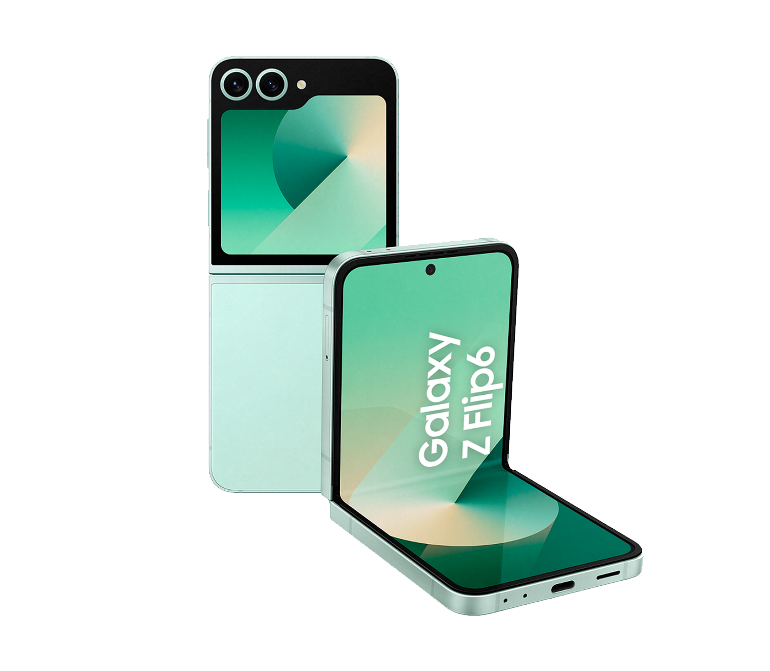 Samsung Galaxy Z Flip 6, 12/256, nano sim, Mint-Зеленый