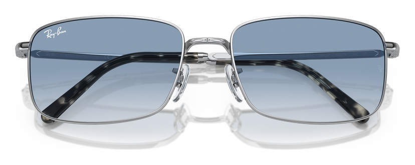 Солнцезащитные очки Ray-Ban, серебряный