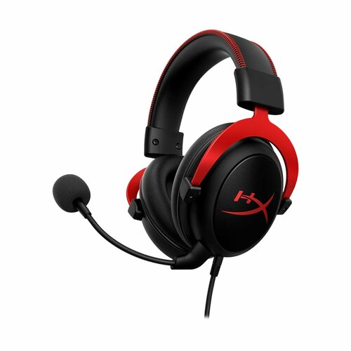 Игровые наушники с объемным звучанием HyperX Cloud II Black-Red черно-красные 7481₽