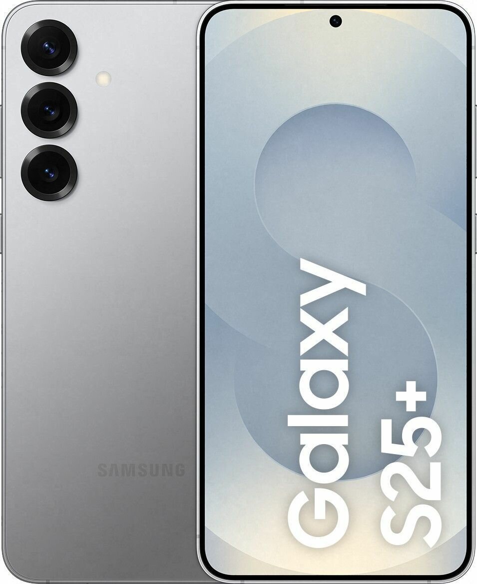 Смартфон Samsung S936B/DS Galaxy S25 Plus 12/512Gb Dual+eSim серебро (Silver Shadow) (NFC) (Snapdragon 8 Elite)