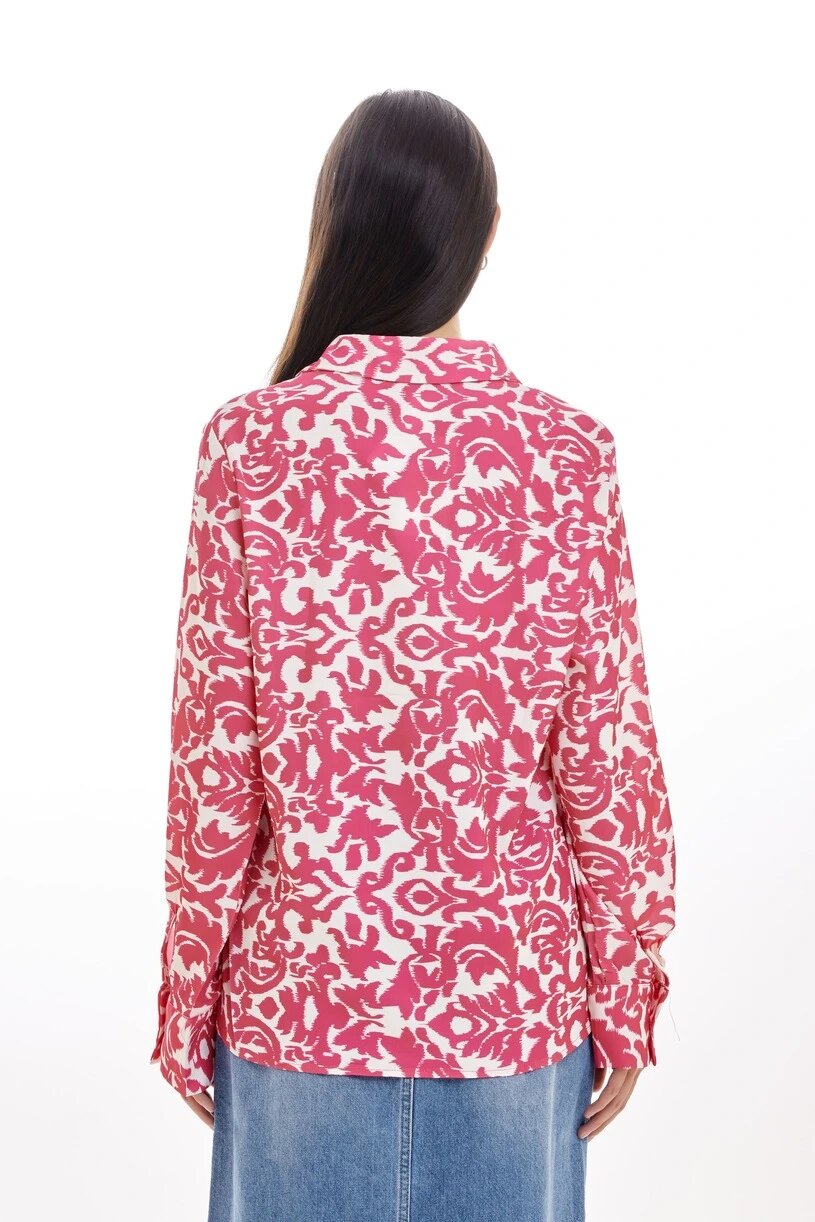 Блуза Selfie, размер L, фуксия — фото 1