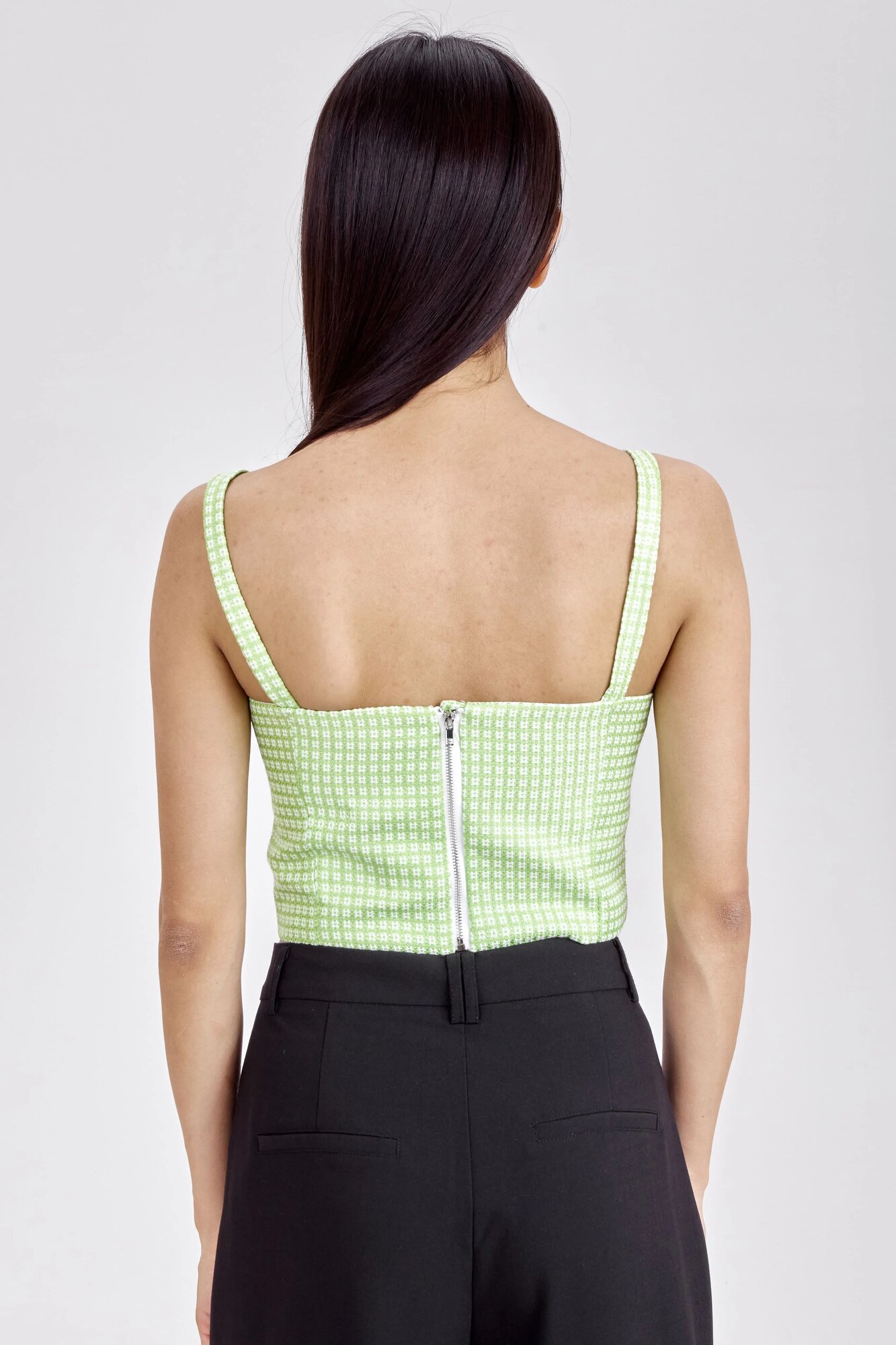 Топ Selfie, размер L, зелёный — фото 1