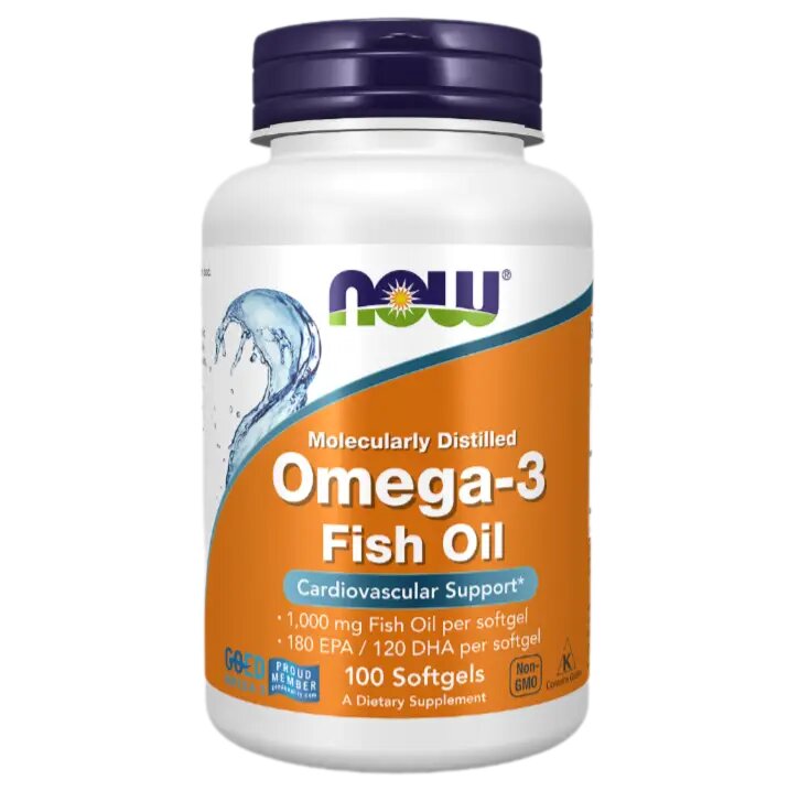 Now Омега-3 / Omega-3 1000 мг капсулы массой 1382 мг 100 шт