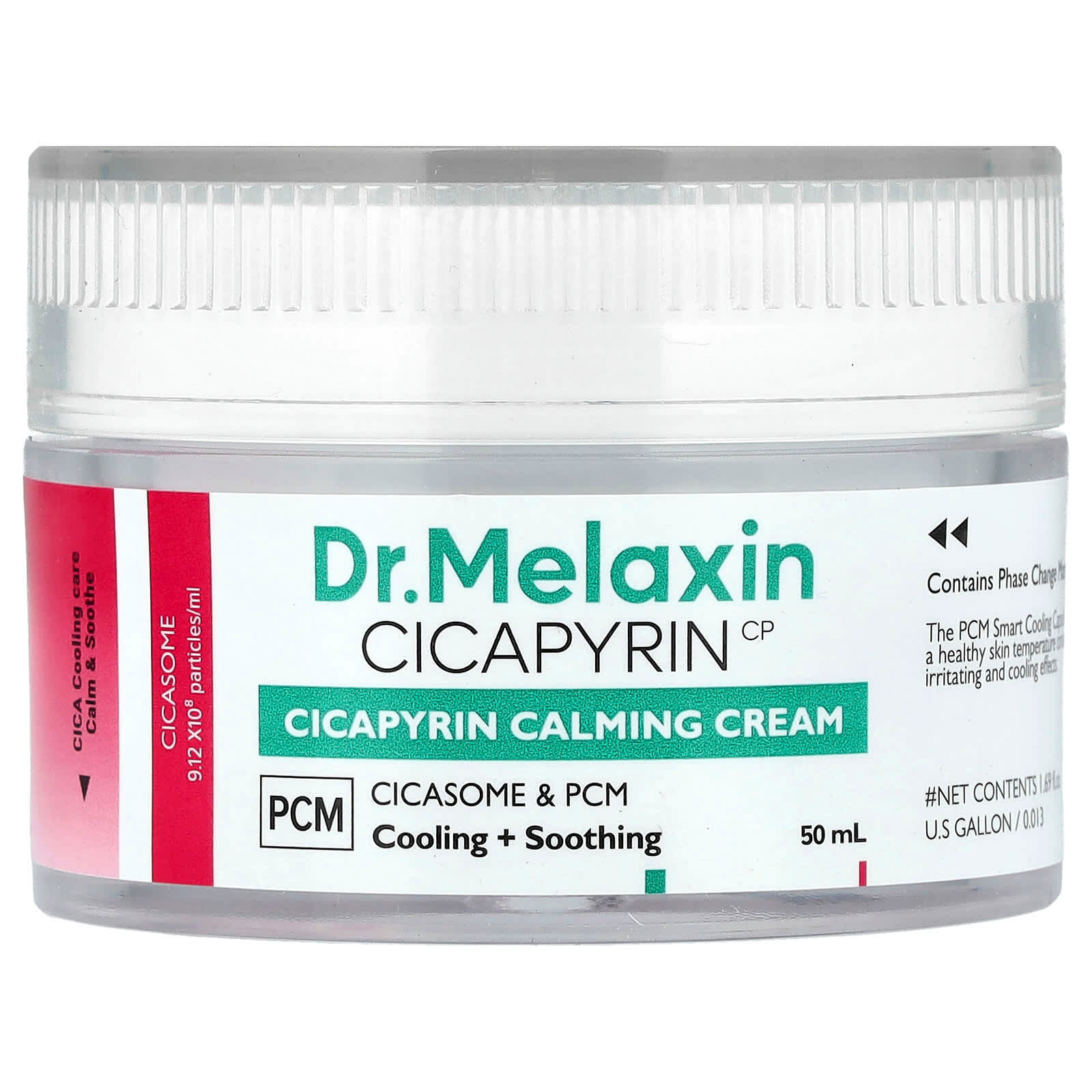 Dr.Melaxin Крем для лица успокивающий с экзосомами центеллы Cicapyrin Calming Cream 50 мл