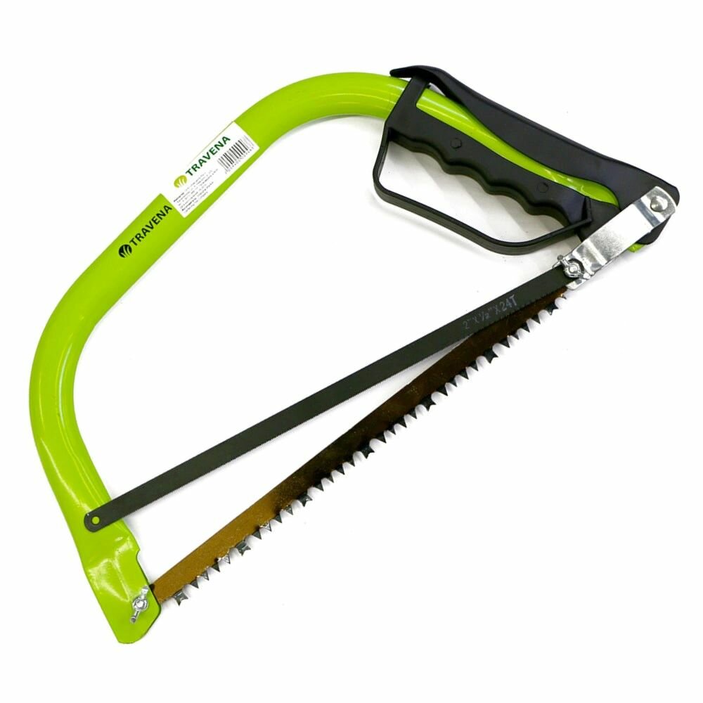 Ножовка ручная лучковая 30 см 2 полотна