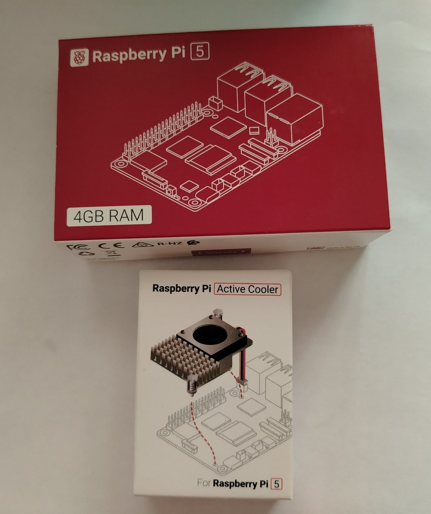 Raspberry Pi 5 4gb микрокомпьютер — фото 1