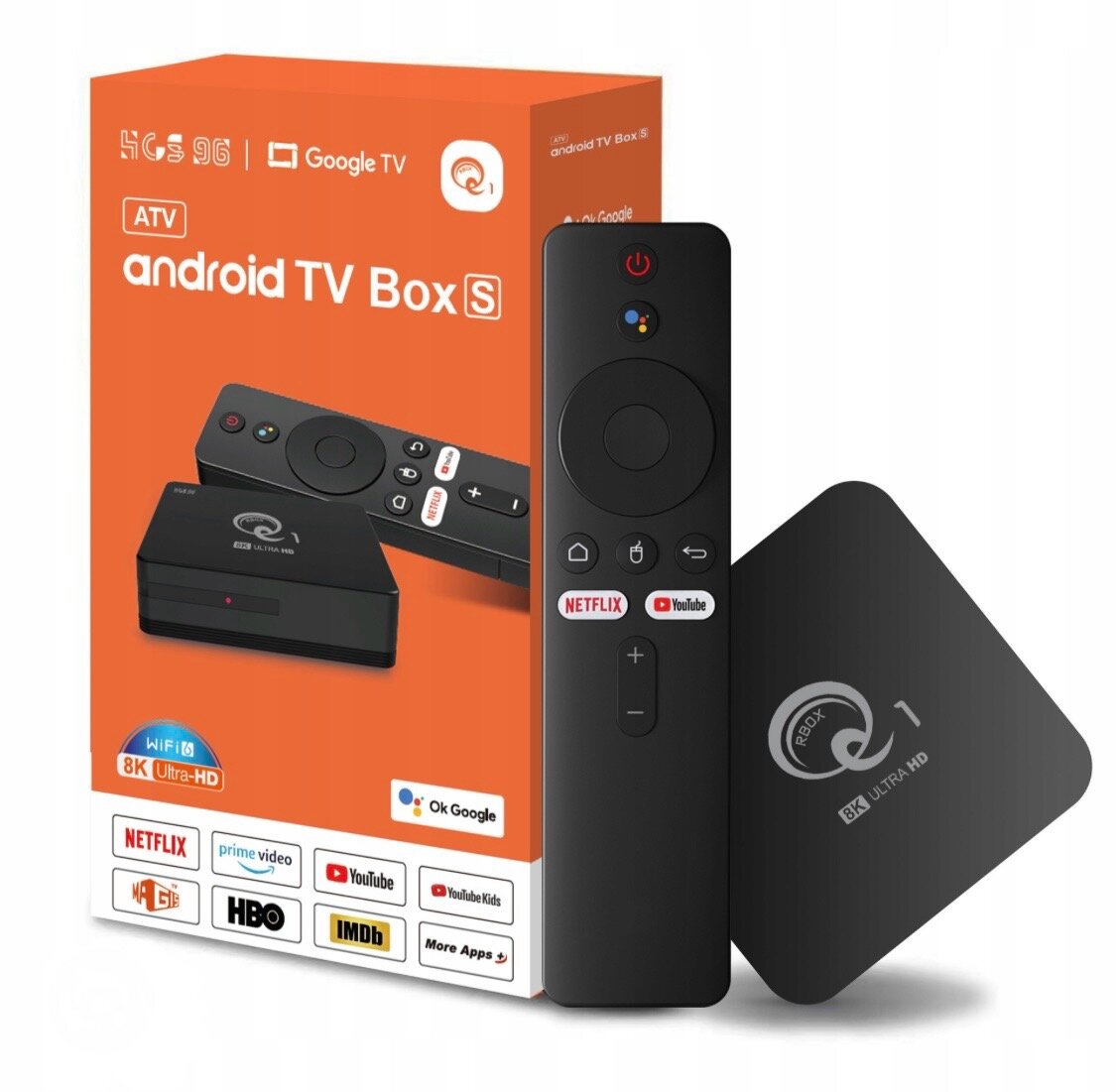 Android TV Box S – Превратите ваш телевизор в умный медиацентр — фото 1