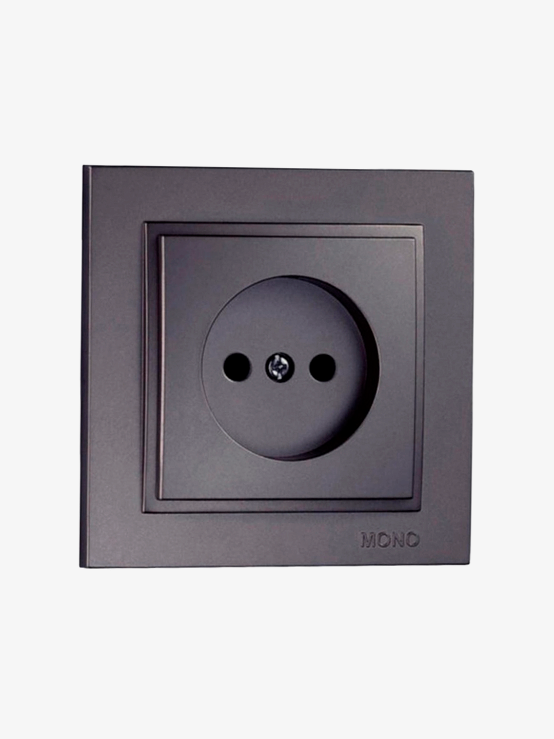 Розетки без заземления Voltus MONO ELECTRIC Despina белый, черный, серебряный, золотой, хром