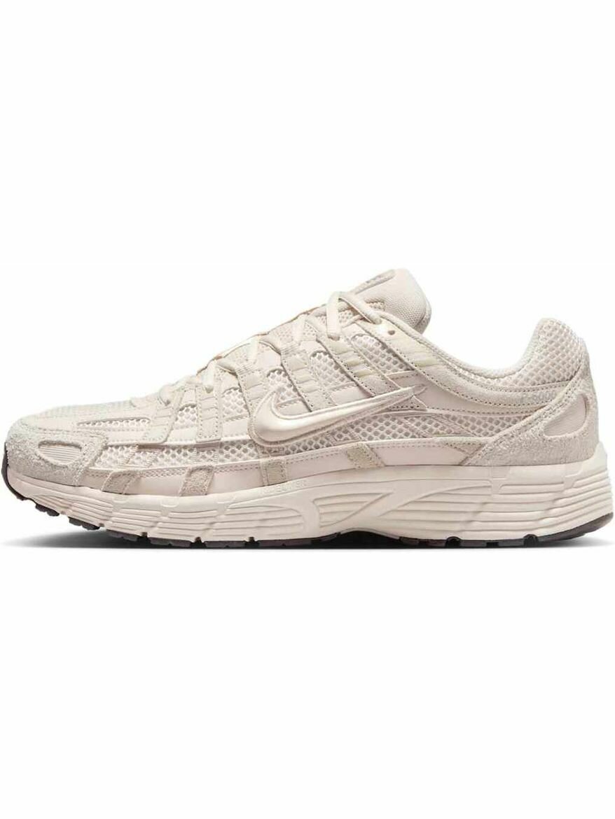 Кроссовки NIKE P-6000 SE, полнота F, размер 8,5 US, коричневый/черный