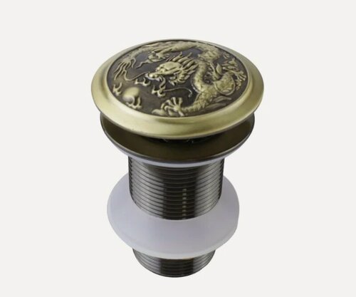 Изображение товара Донный клапан для раковины Bronze de Luxe 21984/1 без перелива, бронза, глянцевый, латунный