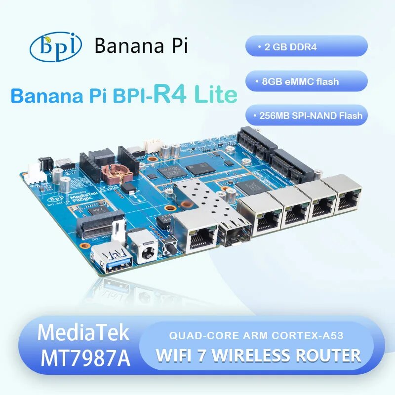 Banana Pi BPI-R4 Lite Smart Router