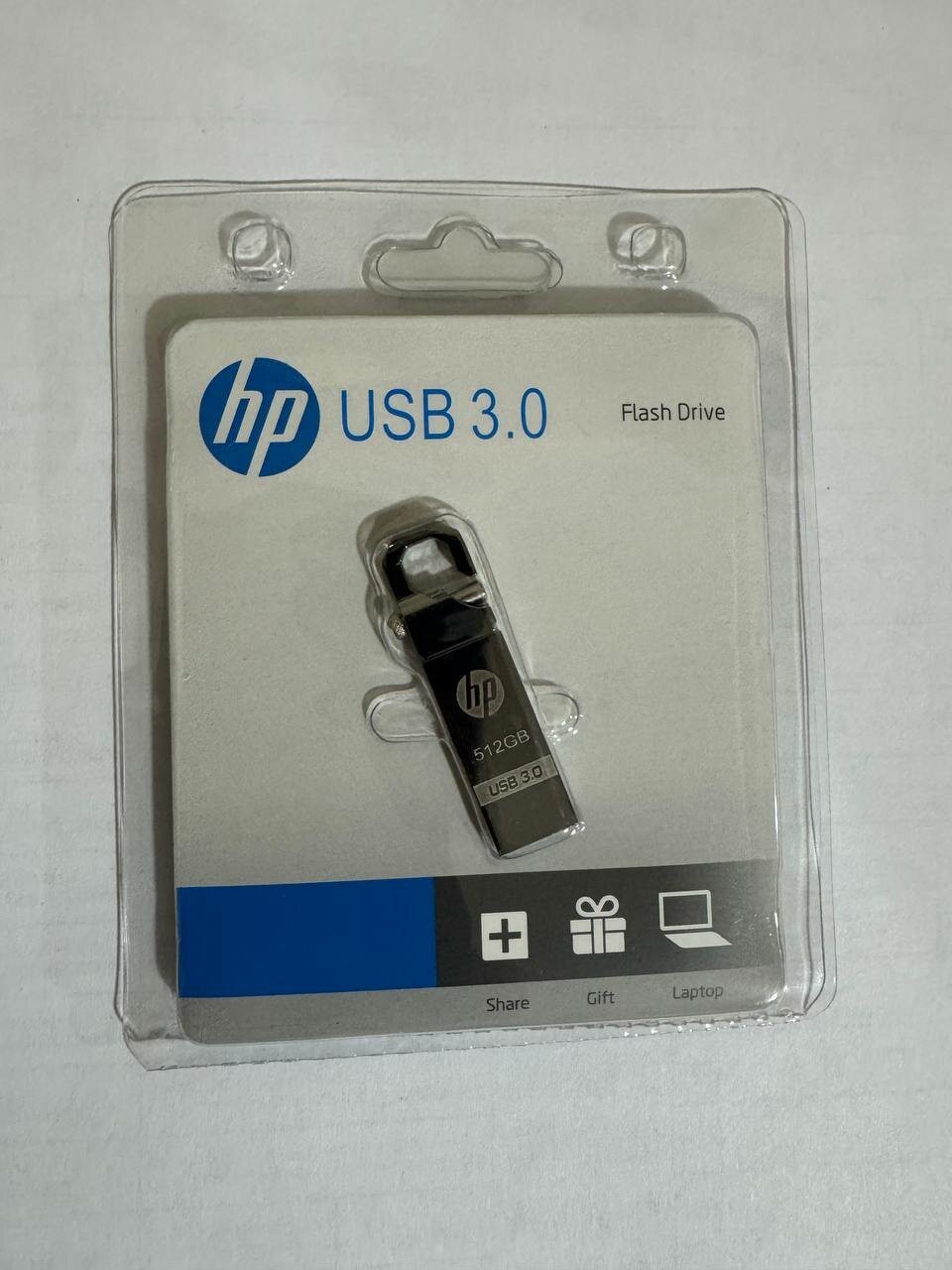 Флешка HP:2ГБ, 4ГБ, 8ГБ, 16ГБ, 64ГБ, 128ГБ, 256ГБ, 512ГБ USB-3.0, для компютеров