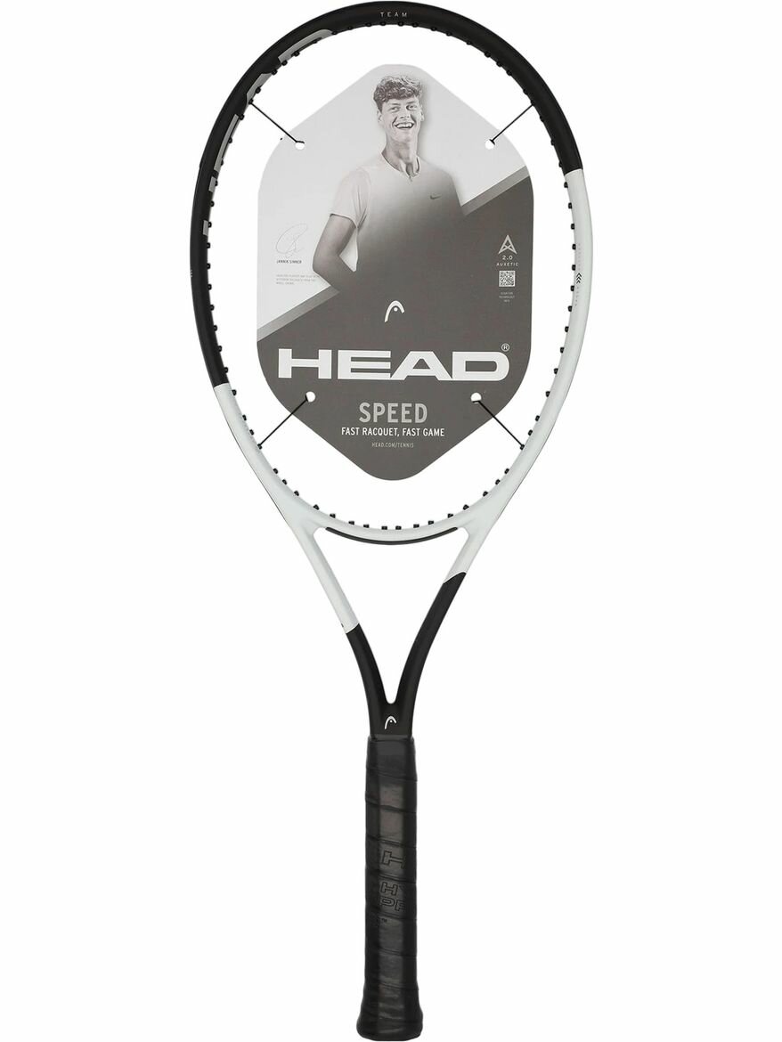 Ракетка Head Speed TEAM 2024 белый; черный 100% Композитный материал Большой теннис 236034U20