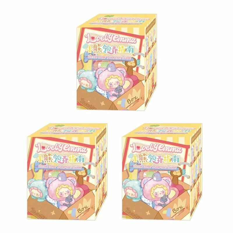 Серия игрушек LOVELY EMMA Adoption Guide, коллекционные слепые бокс-подвески, случайный набор из 3 штук