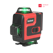 Уровень лазерный Boxbot, 4х360, без аксессуаров в сумке, зеленый луч, LL-4D