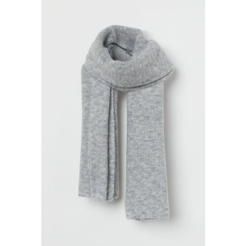 фото Шарф h&m,170х40 см, серый