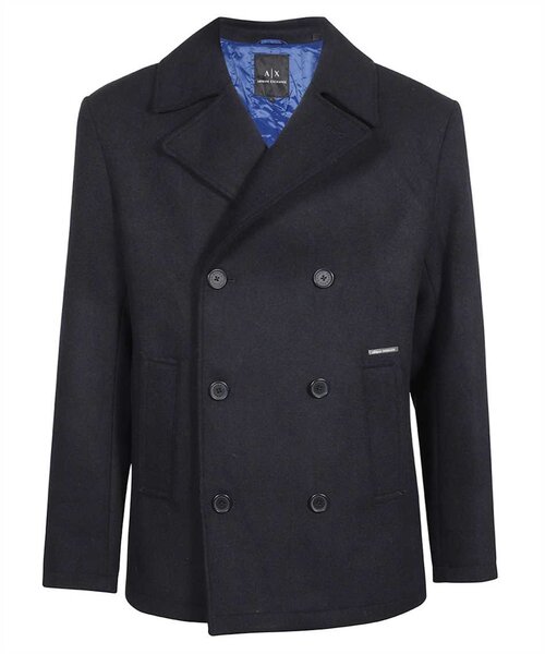 Пальто Armani Exchange, размер XXL, синий