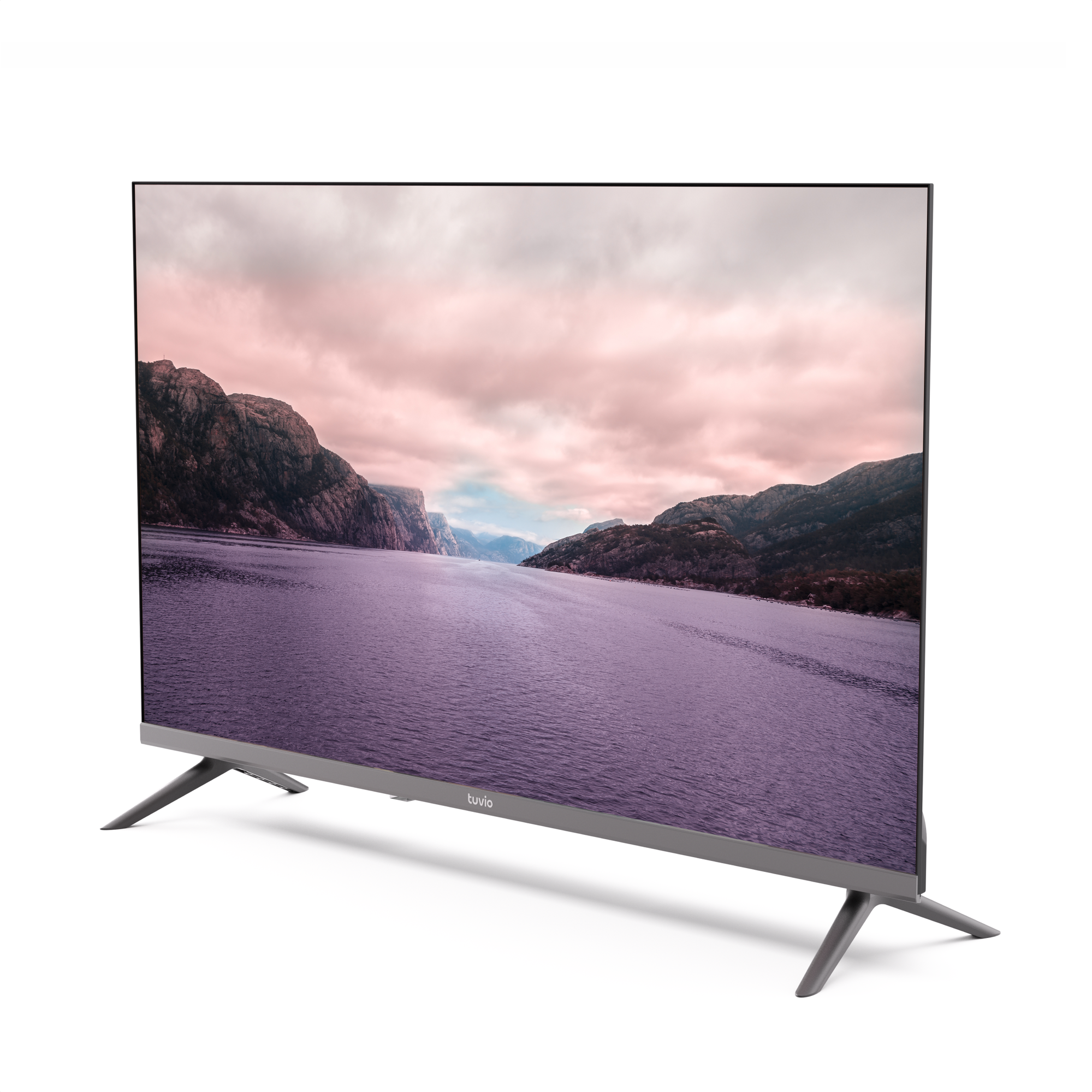 32” Телевизор Tuvio HD-ready DLED Frameless на платформе YaOS, TD32HFGEV1, темно-серый