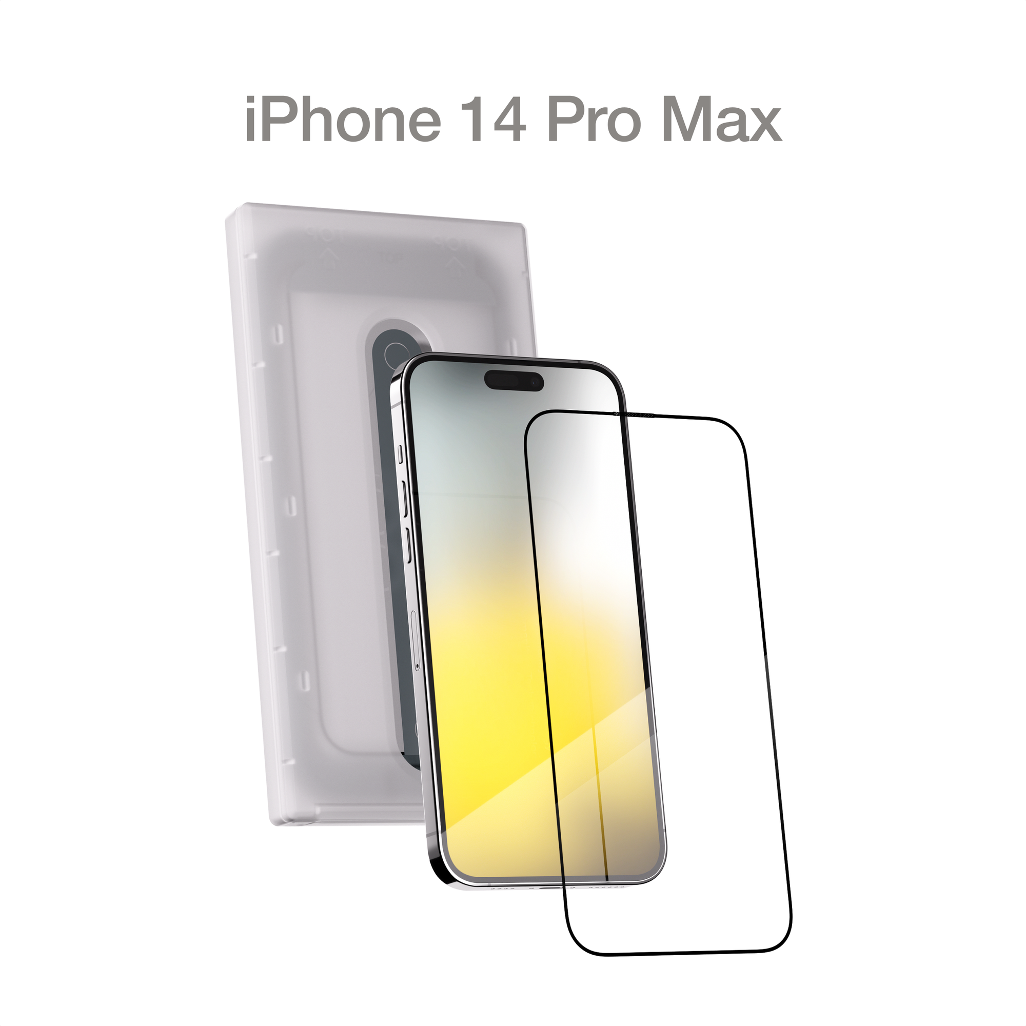 Защитное стекло COMMO для Apple iPhone 14 Pro Max с аппликатором